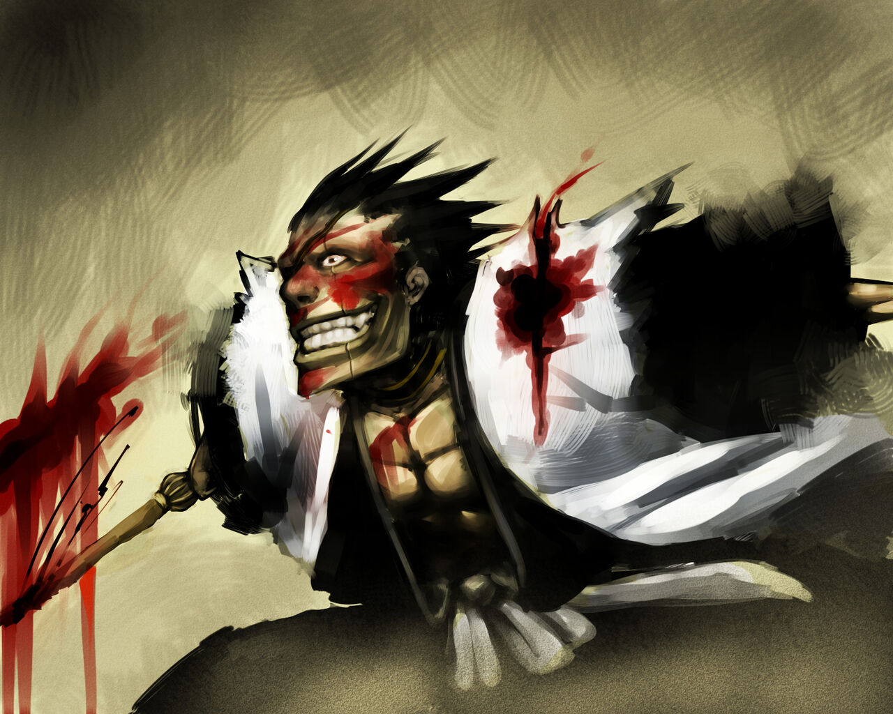 Kenpachi x Unohana page 4 full