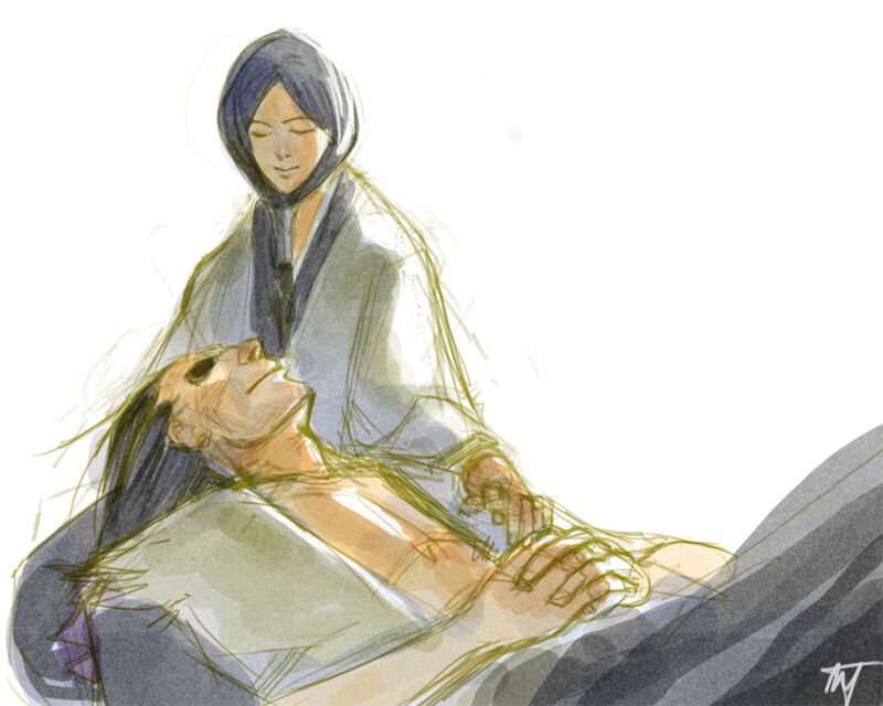 Kenpachi x Unohana page 6 full