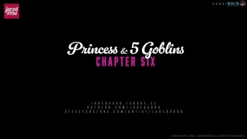 Princess and 5 Goblins 6 cover