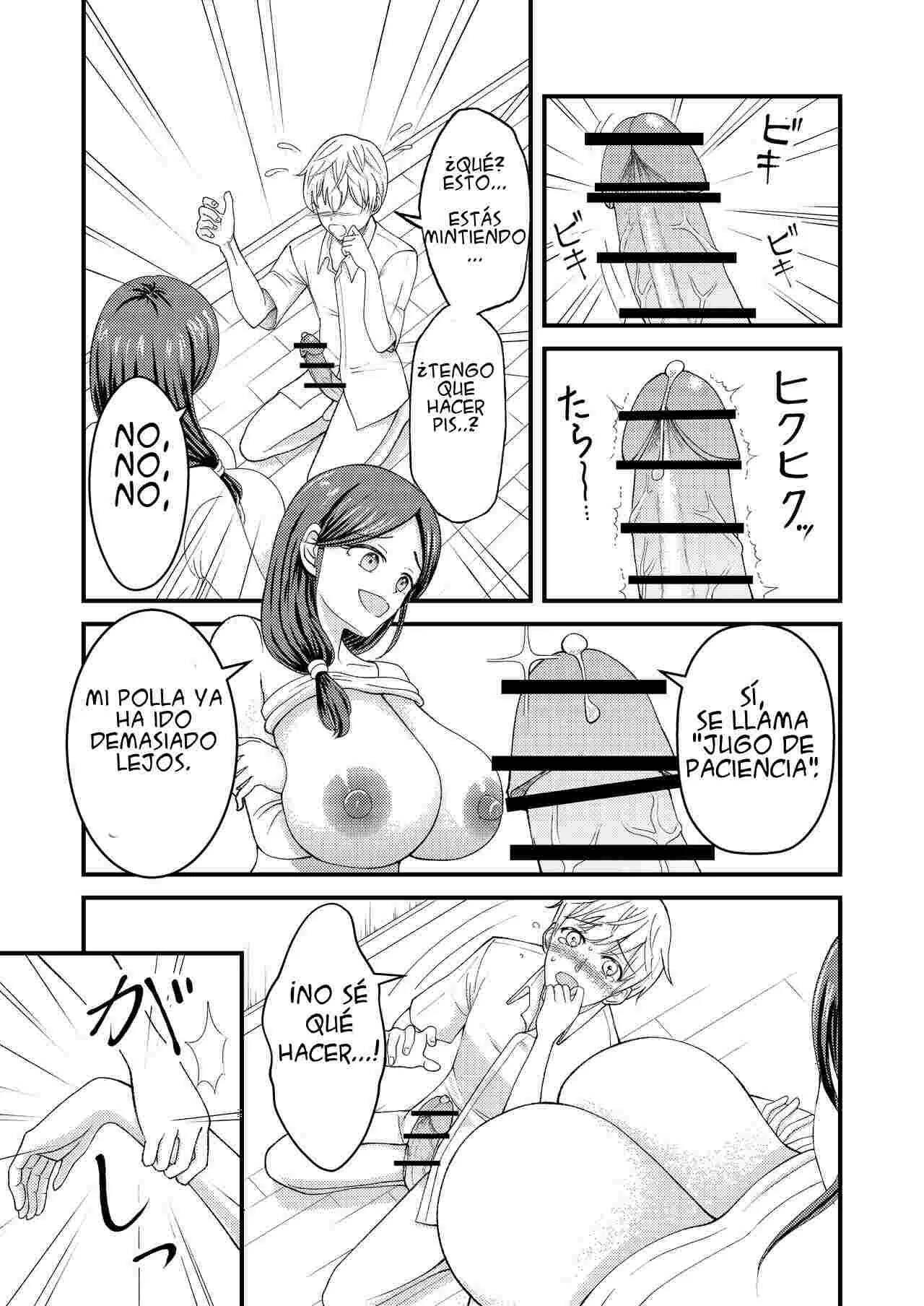 Yasashii Bakunyuu Kaa-san to Irekawacchatta Hankouki na Ore no Hanashi ~2~ | Cambio de cuerpos, yo y mi pechugona madre 2 page 5 full