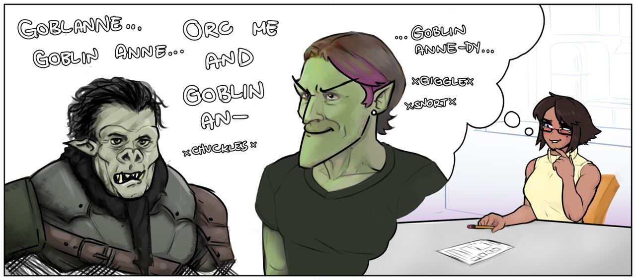 Goblanne and Megorc page 7 full