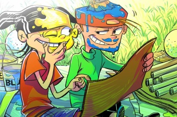 Ed, Edd n Eddy dj – KevEdd Fanbook cover