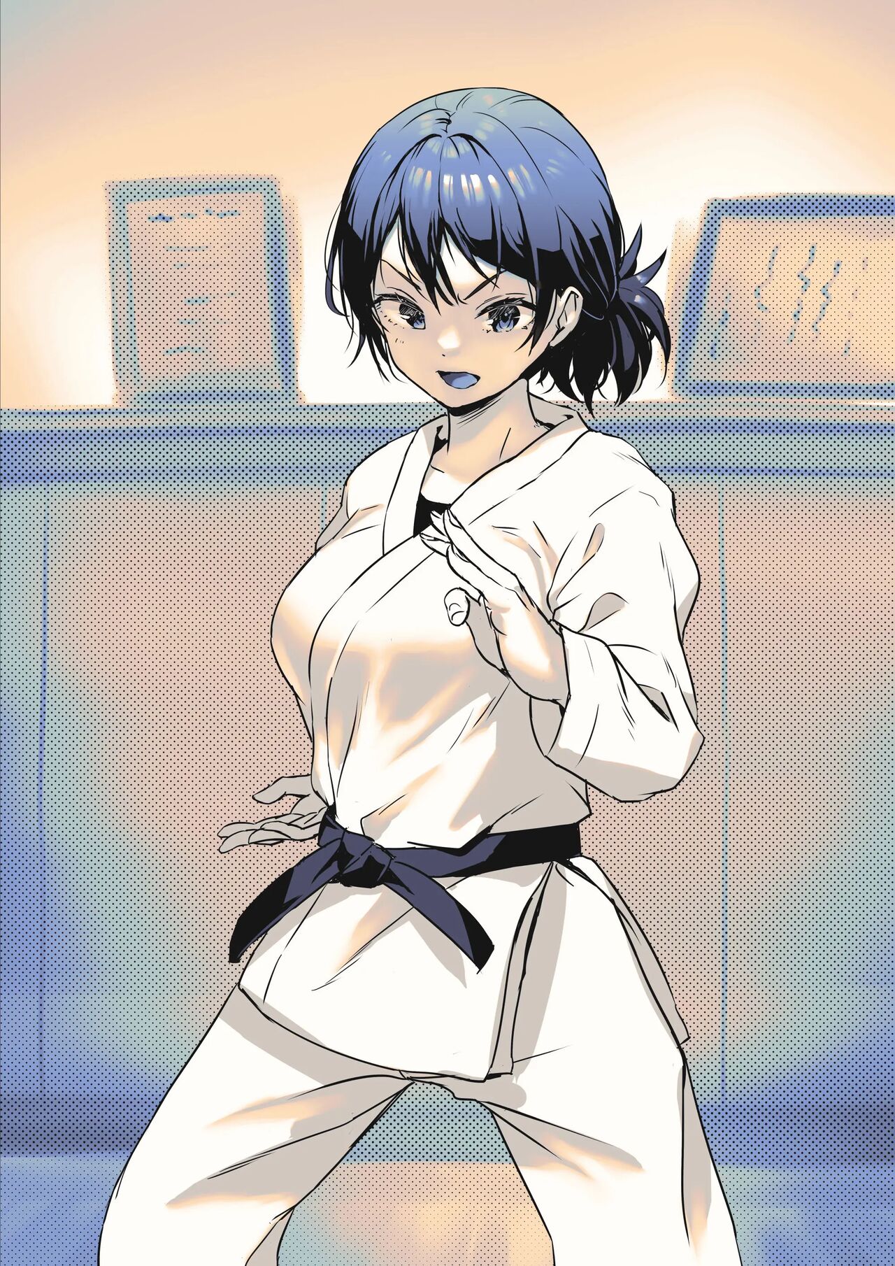 Kanzen Haiboku Futanari Karatebu-chan page 3 full
