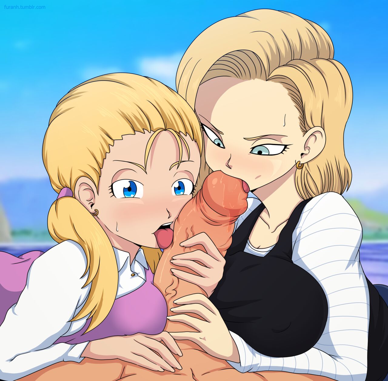 Mother And Daughter Blowjob page 9 full