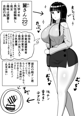 Chiteki na Kanojo wa Ogehin Nikubenki cover