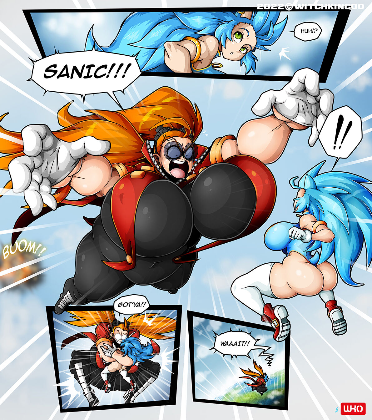 Sanic vs Dr. Eggmom page 2 full