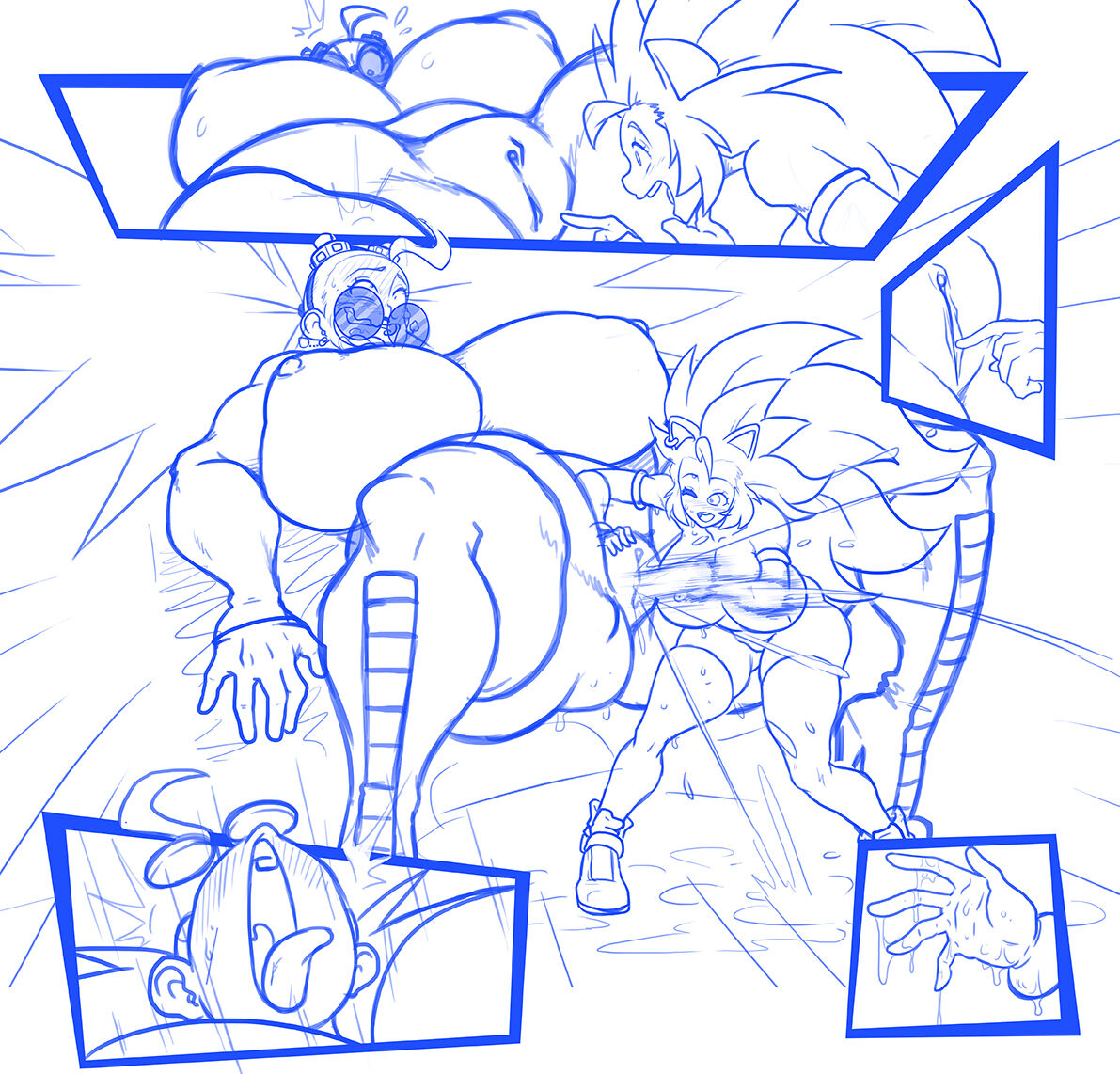 Sanic vs Dr. Eggmom page 6 full