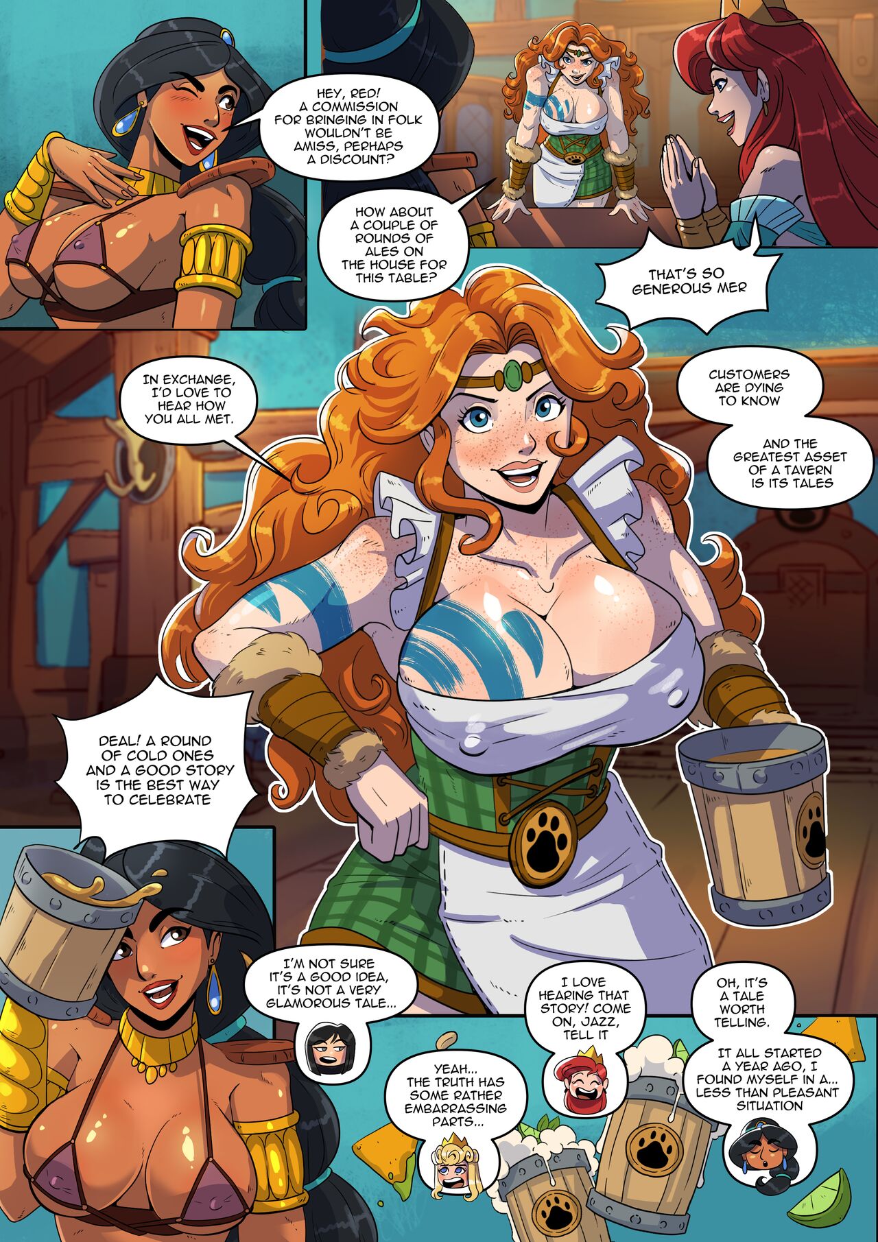 Princess Quest Origins page 3 full