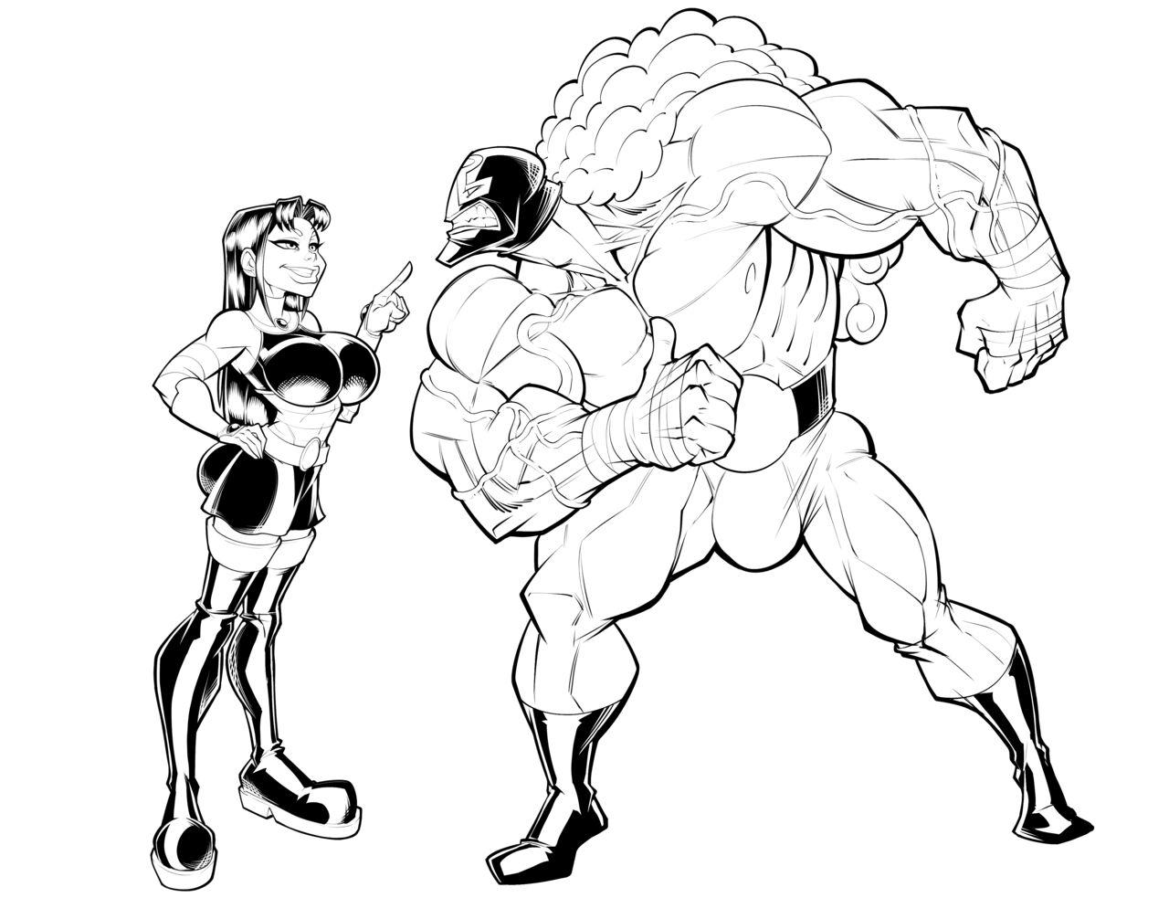 Blackfire Versus Rasslor page 6 full