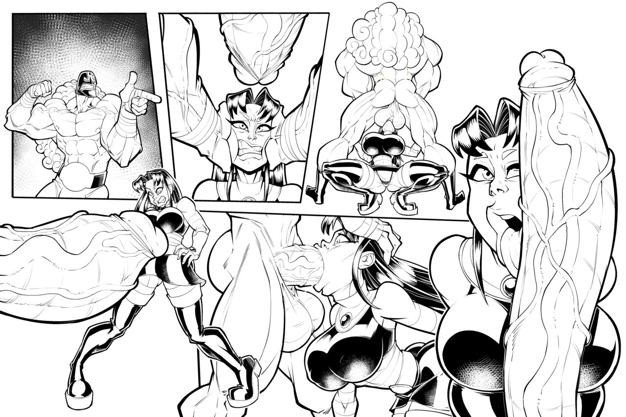 Blackfire Versus Rasslor page 7 full