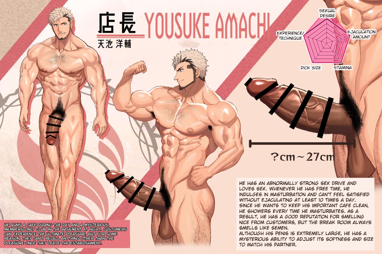 Kyara Settei - Muscle Cafe-hen | Character Setting - Muscle Cafe Edition page 5 full