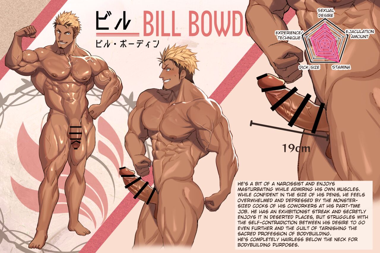 Kyara Settei - Muscle Cafe-hen | Character Setting - Muscle Cafe Edition page 7 full