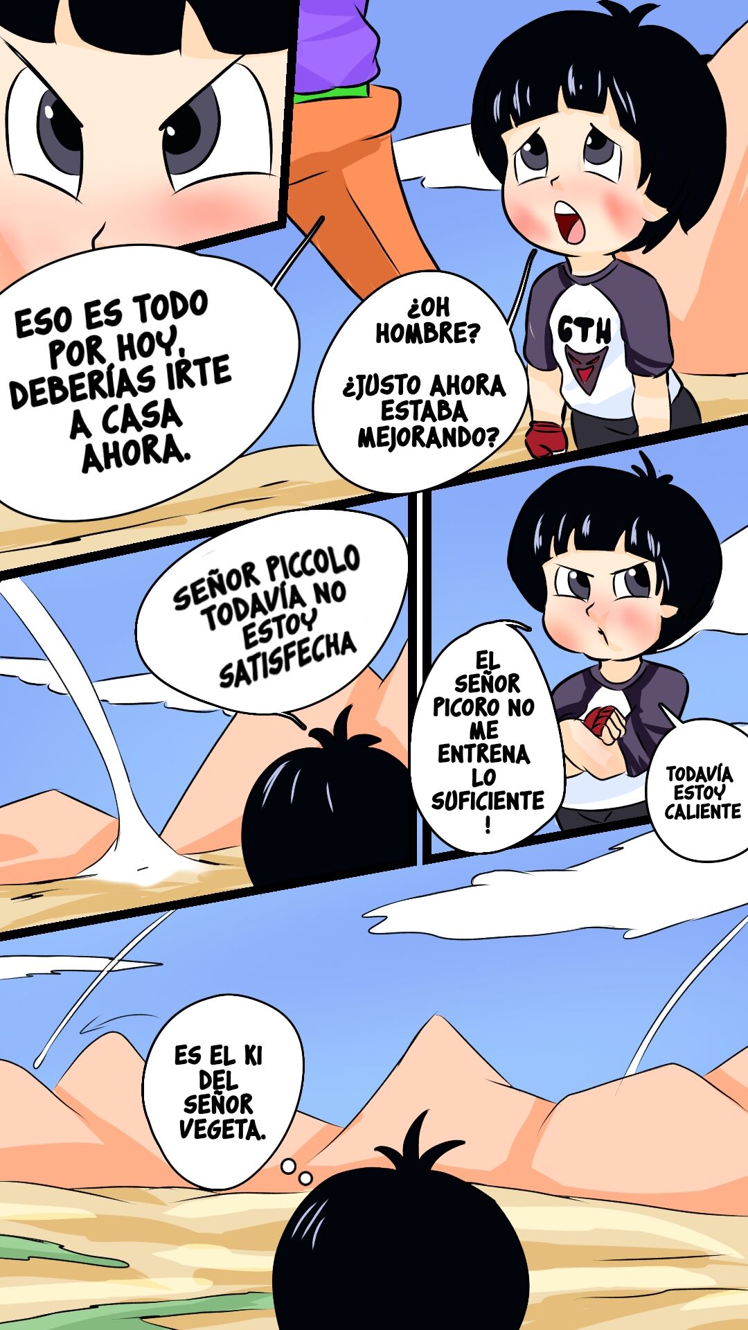 Instinto Saiyan de Pan page 3 full