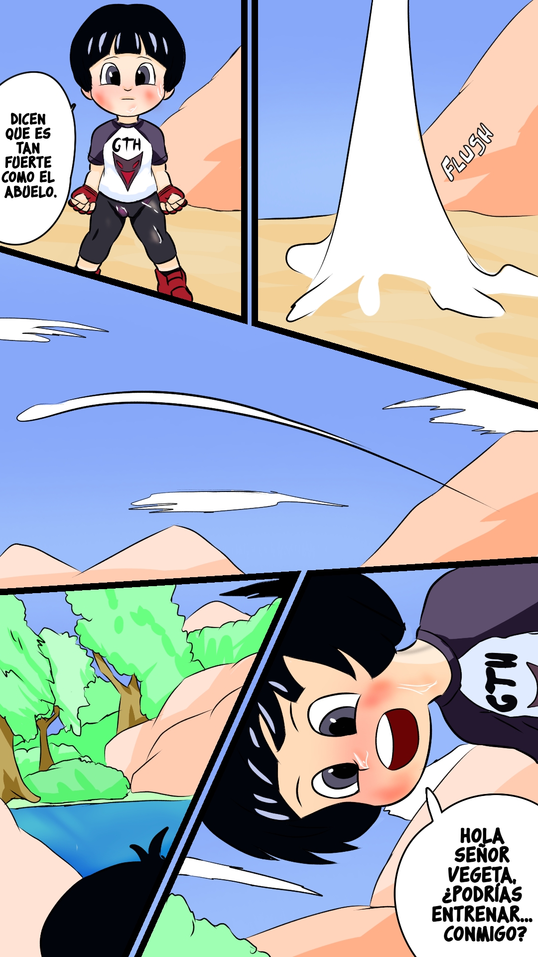 Instinto Saiyan de Pan page 4 full