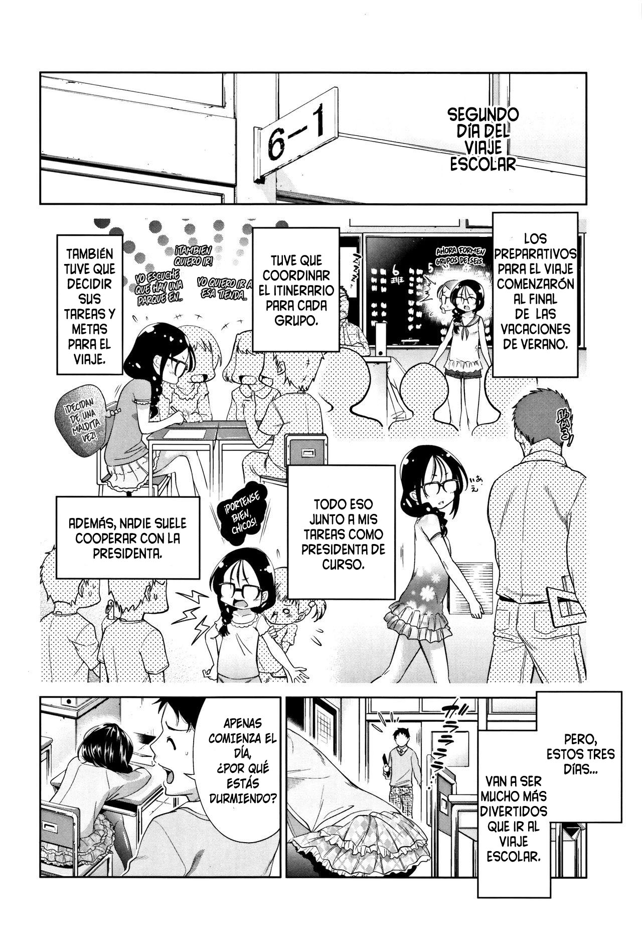 Shuugakuryokou to sotsugyoushiki o kesseki shimashita | Falte al viaje escolar y a la ceremonia de graduación page 4 full