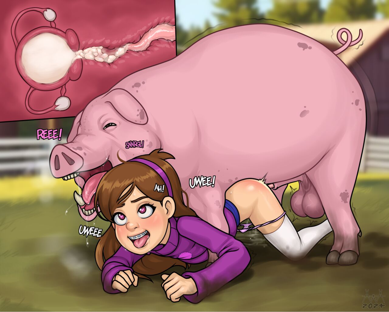 Mabel Pig Lover page 5 full