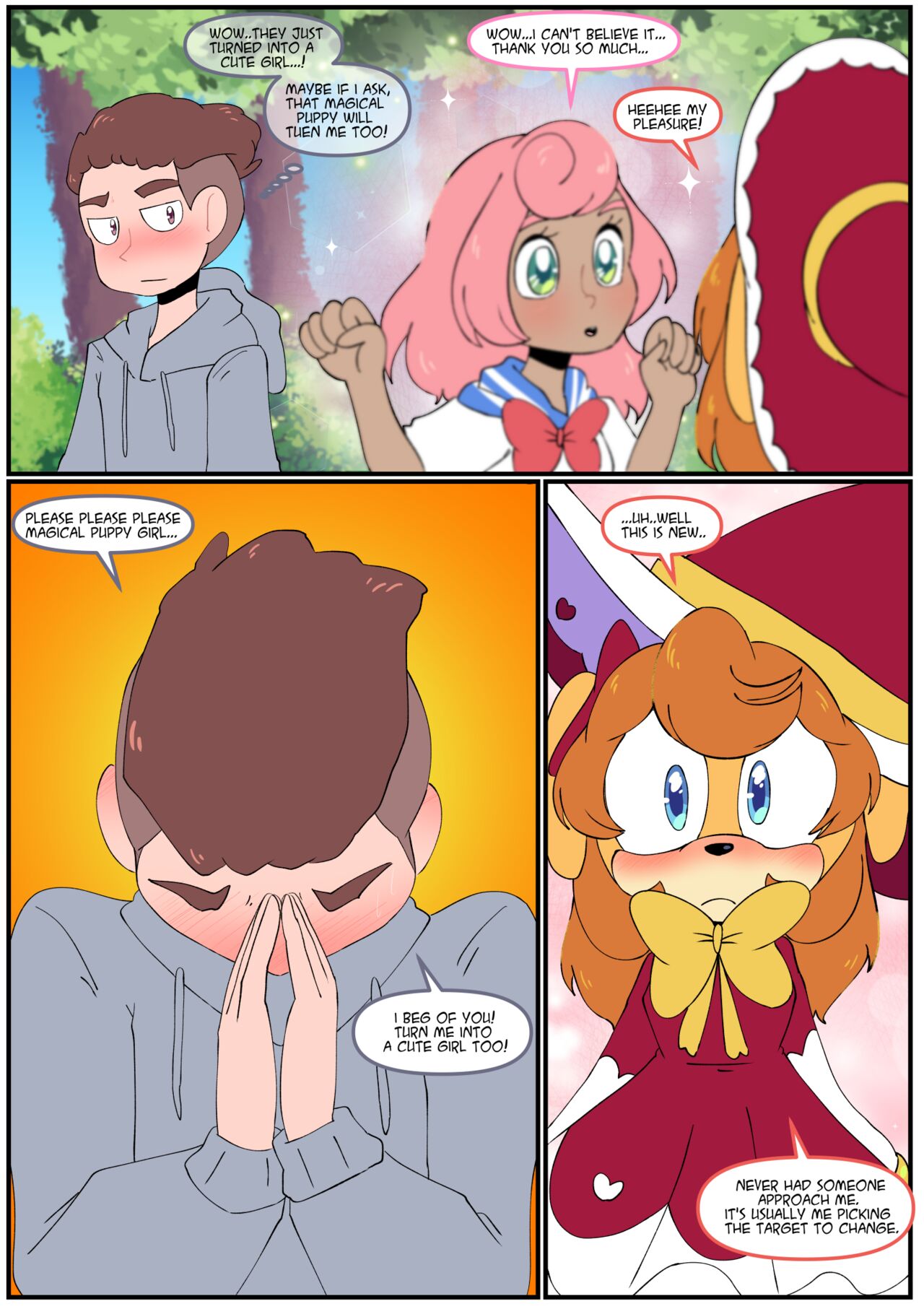 One Girl Please page 1 full