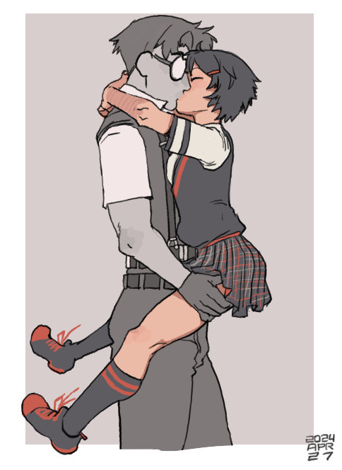 - Spider-verse - Spider-Man Noir x Peni Parker page 4 full