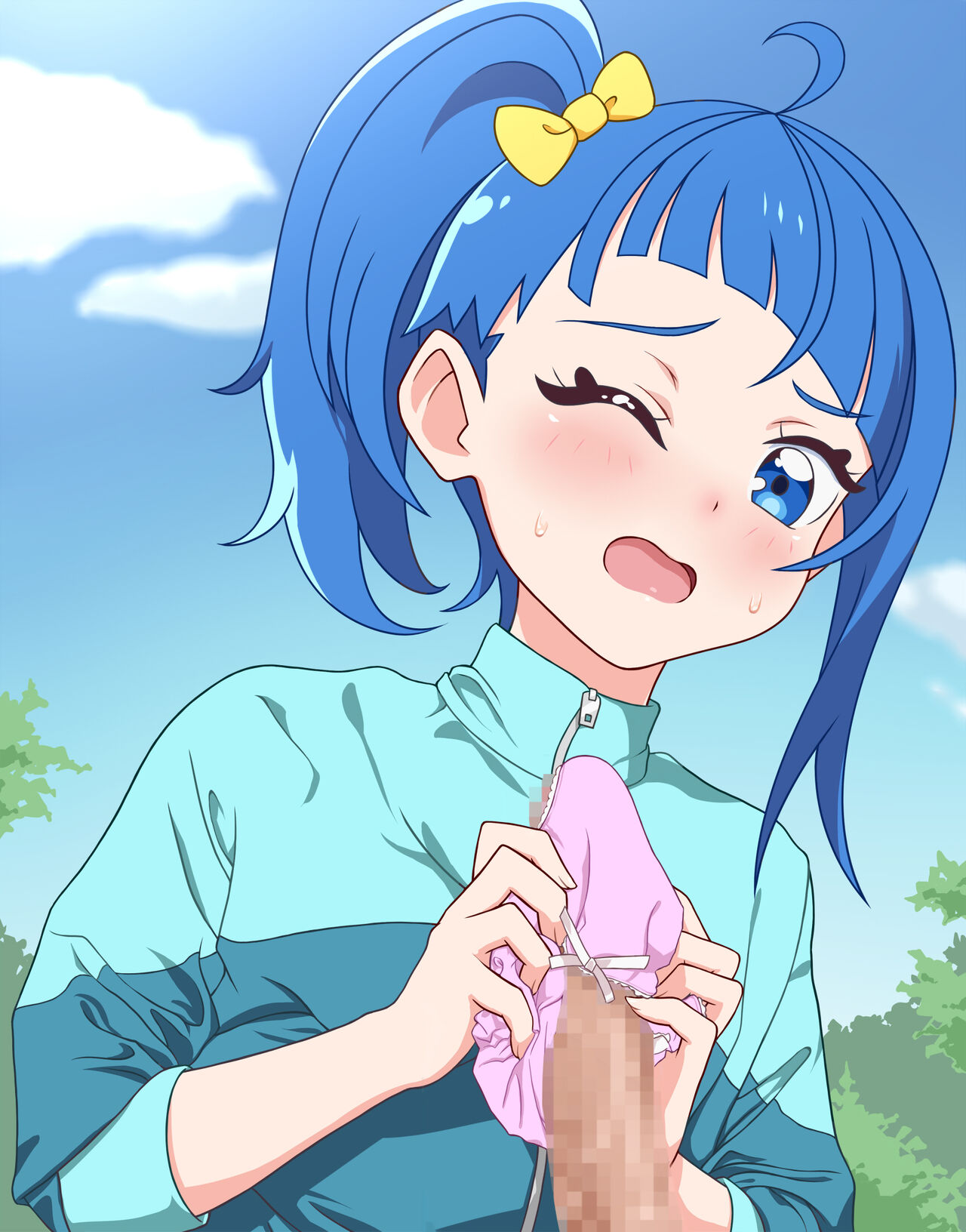 Hirogaru Sky! Precure no HERO no Pantsu ni Bukkaketai! page 10 full