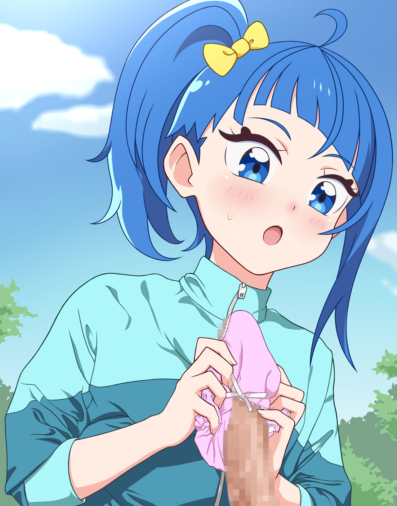 Hirogaru Sky! Precure no HERO no Pantsu ni Bukkaketai! page 9 full