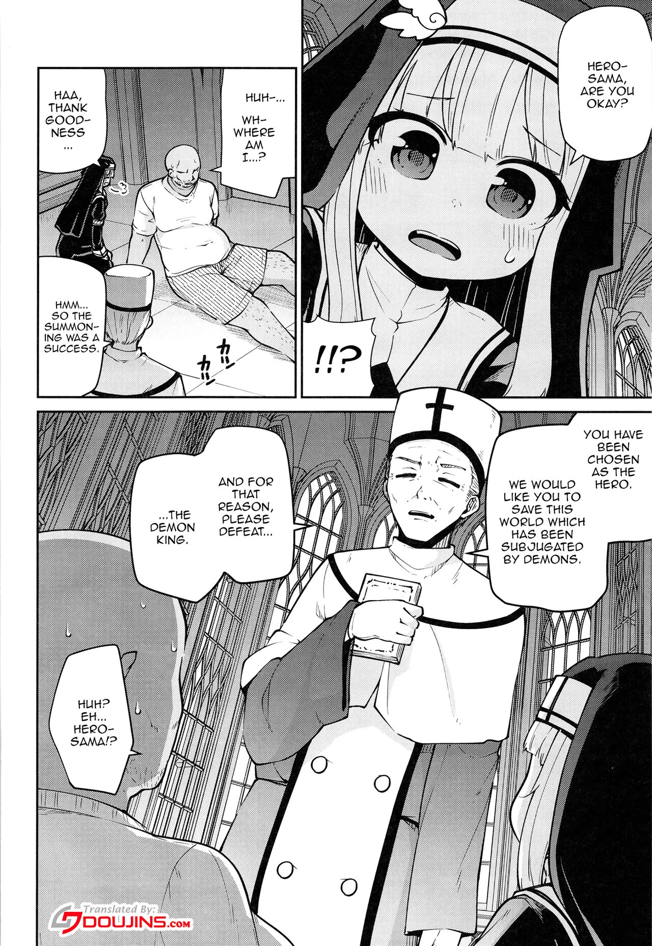 Seijo to Slime to Zako Yuusha | The Nun, The Slime and The Weakling Hero page 4 full