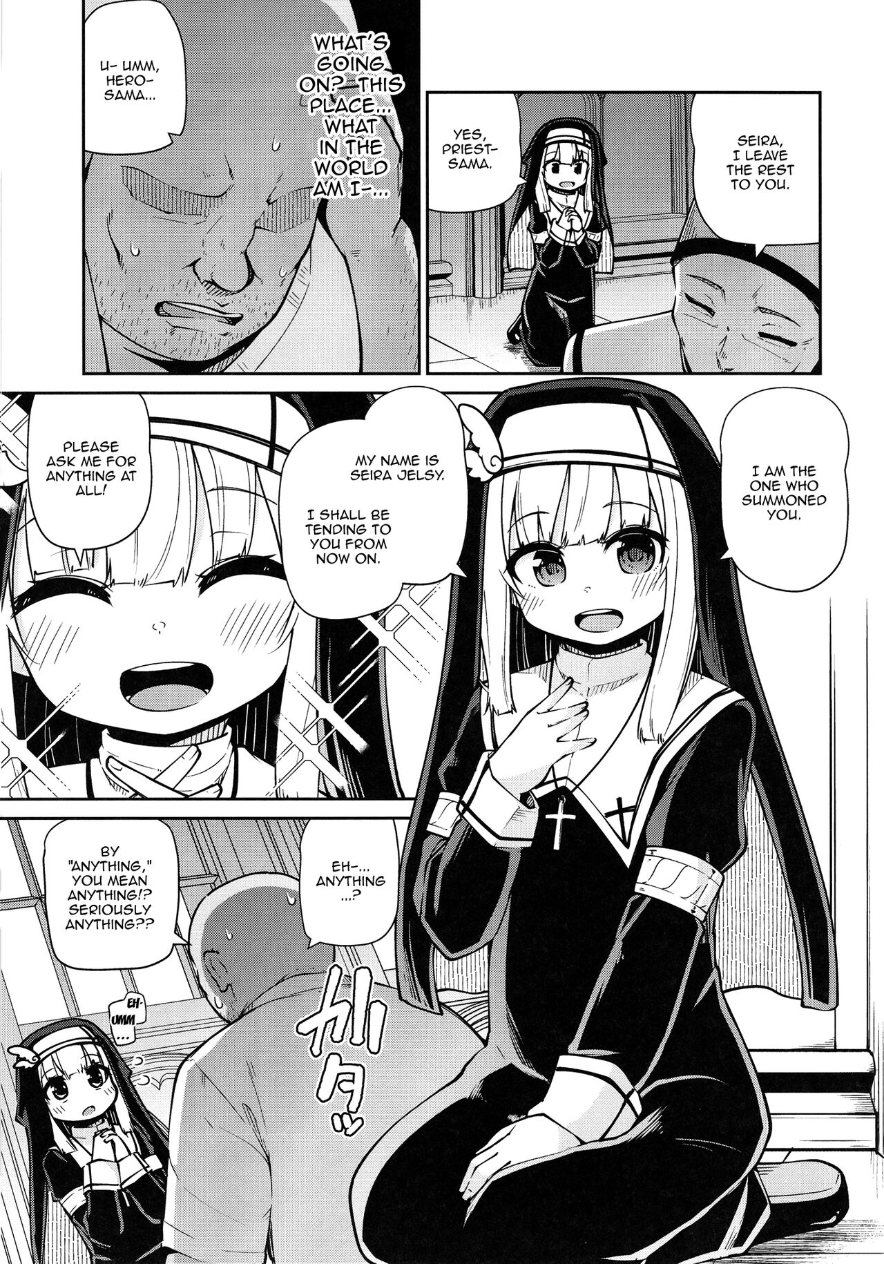 Seijo to Slime to Zako Yuusha | The Nun, The Slime and The Weakling Hero page 5 full