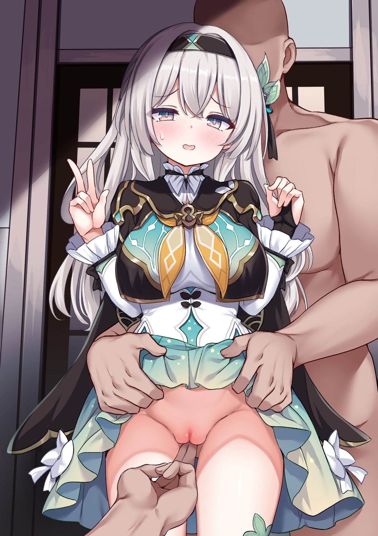 笑顔でピースしたまま皆にイかされちゃうホタルちゃん page 2 full