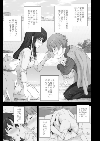 Tsukiai Hajimete kara Dondon Ecchi ni Natteiku Senpai cover
