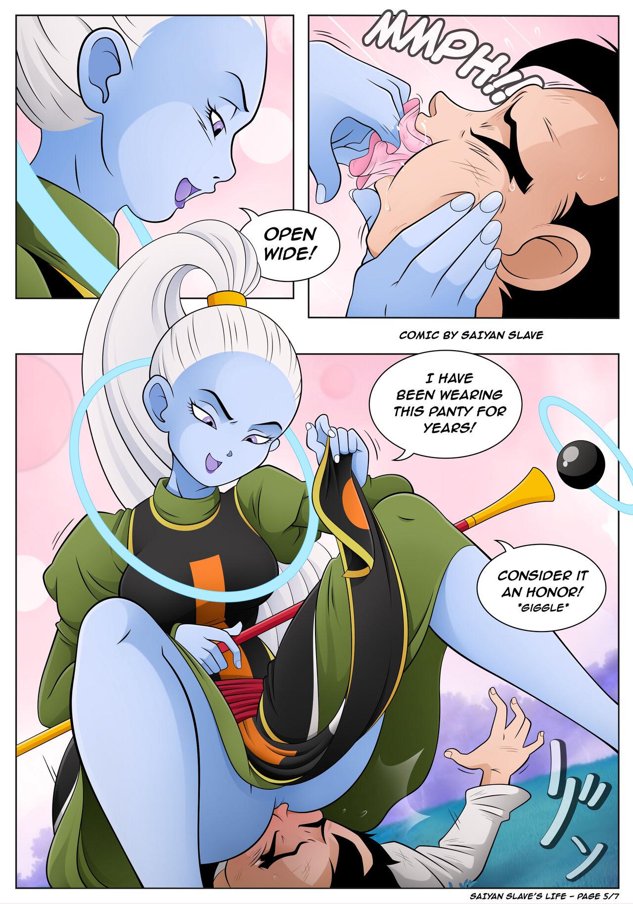 Saiyan slave's life page 5 full