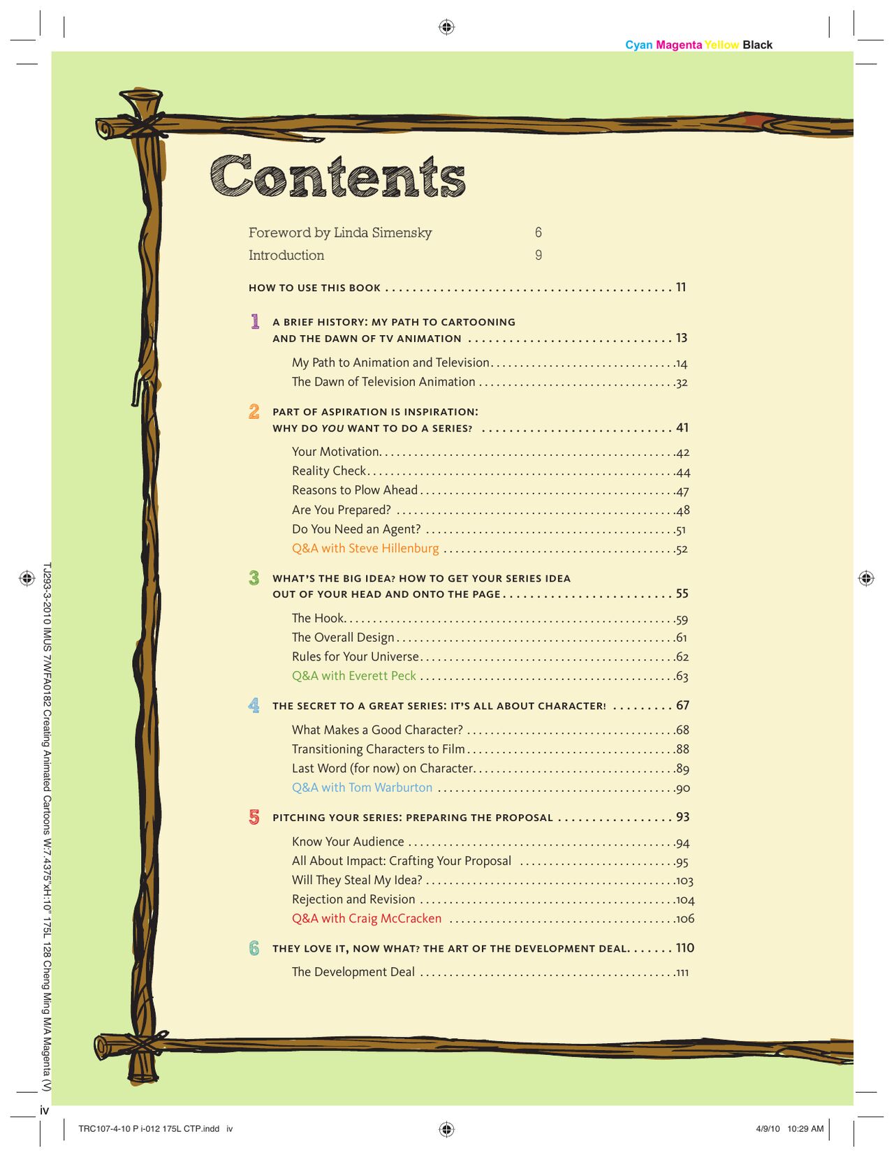 "Creating Animated Cartoons With Character" by Joe Murray page 4 full