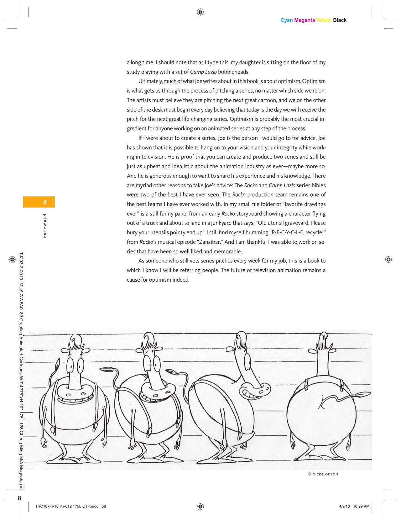 "Creating Animated Cartoons With Character" by Joe Murray page 8 full