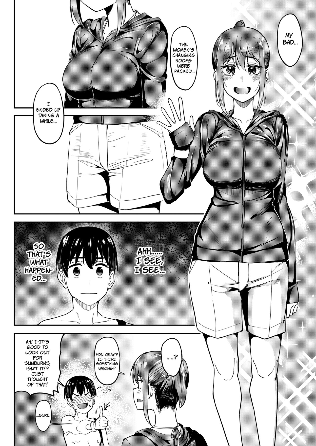 Mankitsu-chu 4 Water Park Chapter page 3 full