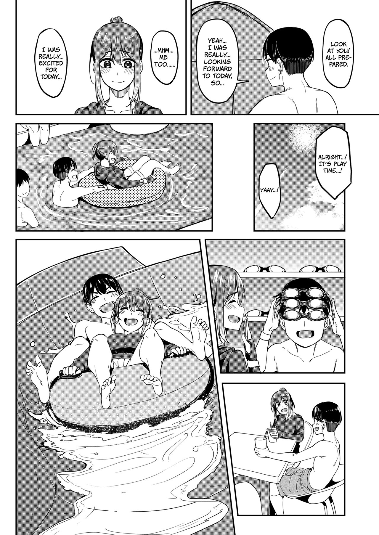 Mankitsu-chu 4 Water Park Chapter page 5 full
