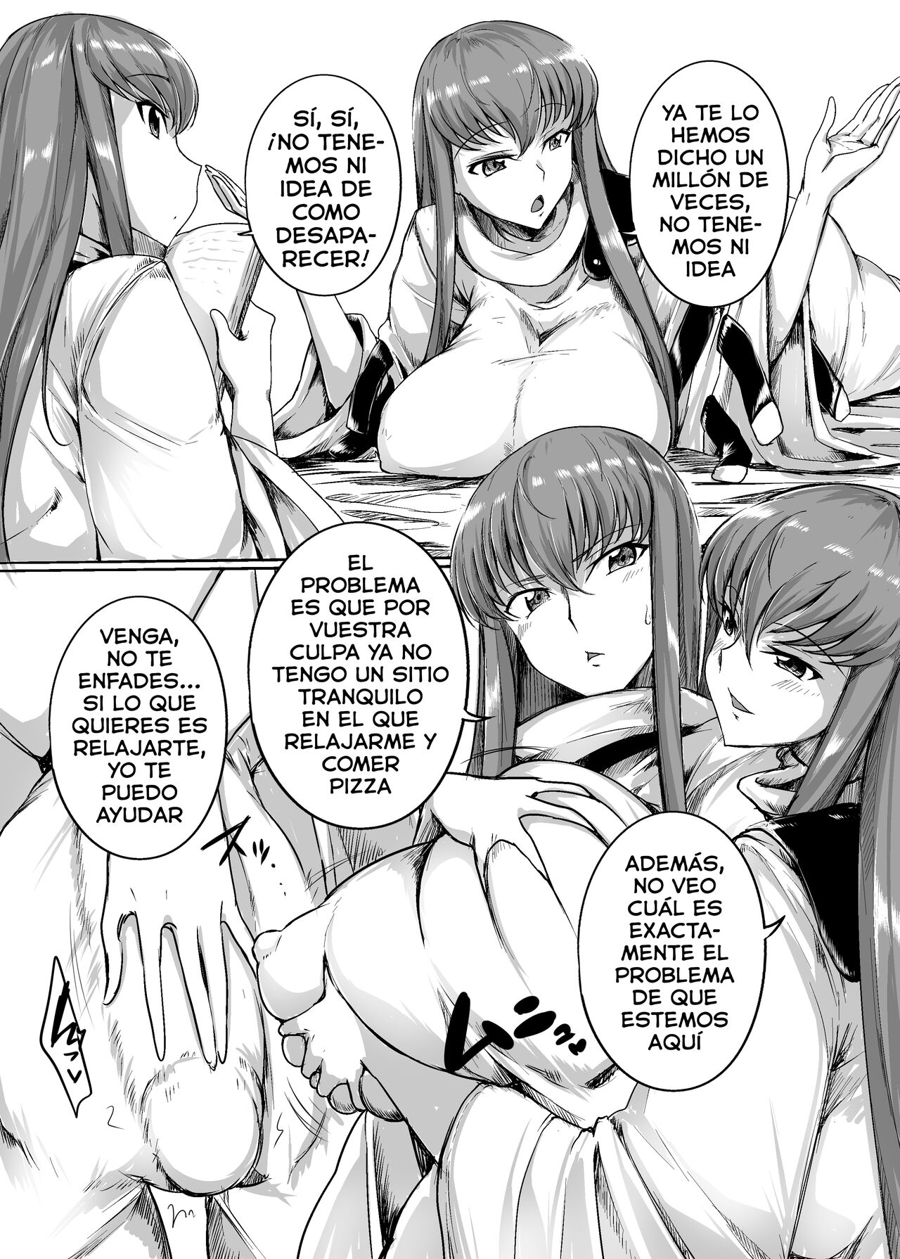 Zoushoku suru C - Los clones de C page 3 full