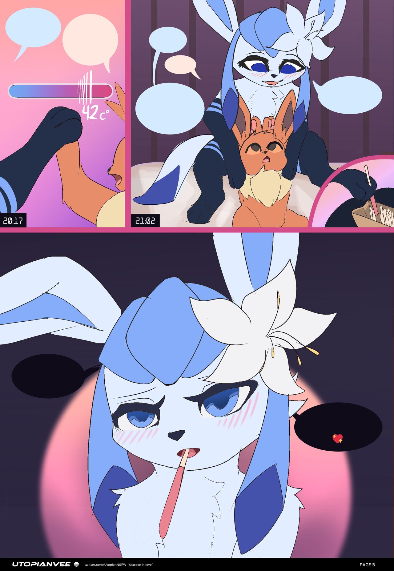 Glaceon in Love page 5 full