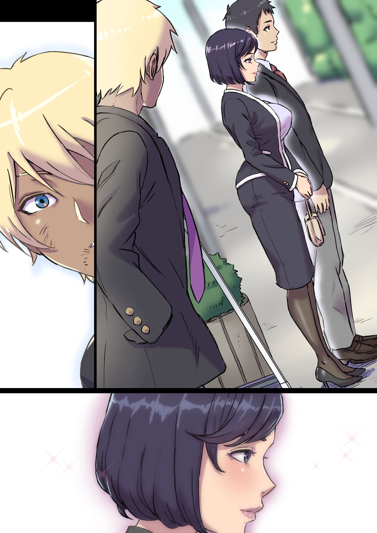 Zoku Tonari no Bed de Netorareru Kangoshi Jukubo / The MILF Nurse Cuckolded Gets Taken Away In The Bed Next To Mine - Continuation page 3 full