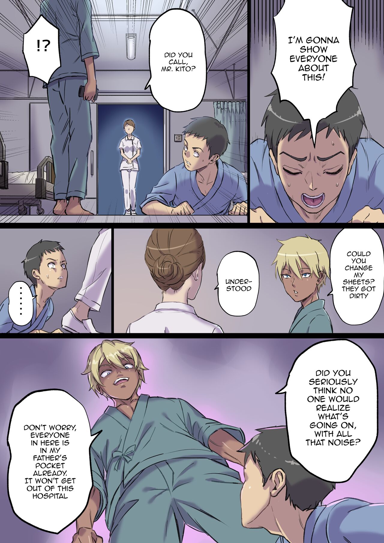 Zoku Tonari no Bed de Netorareru Kangoshi Jukubo / The MILF Nurse Cuckolded Gets Taken Away In The Bed Next To Mine - Continuation page 9 full