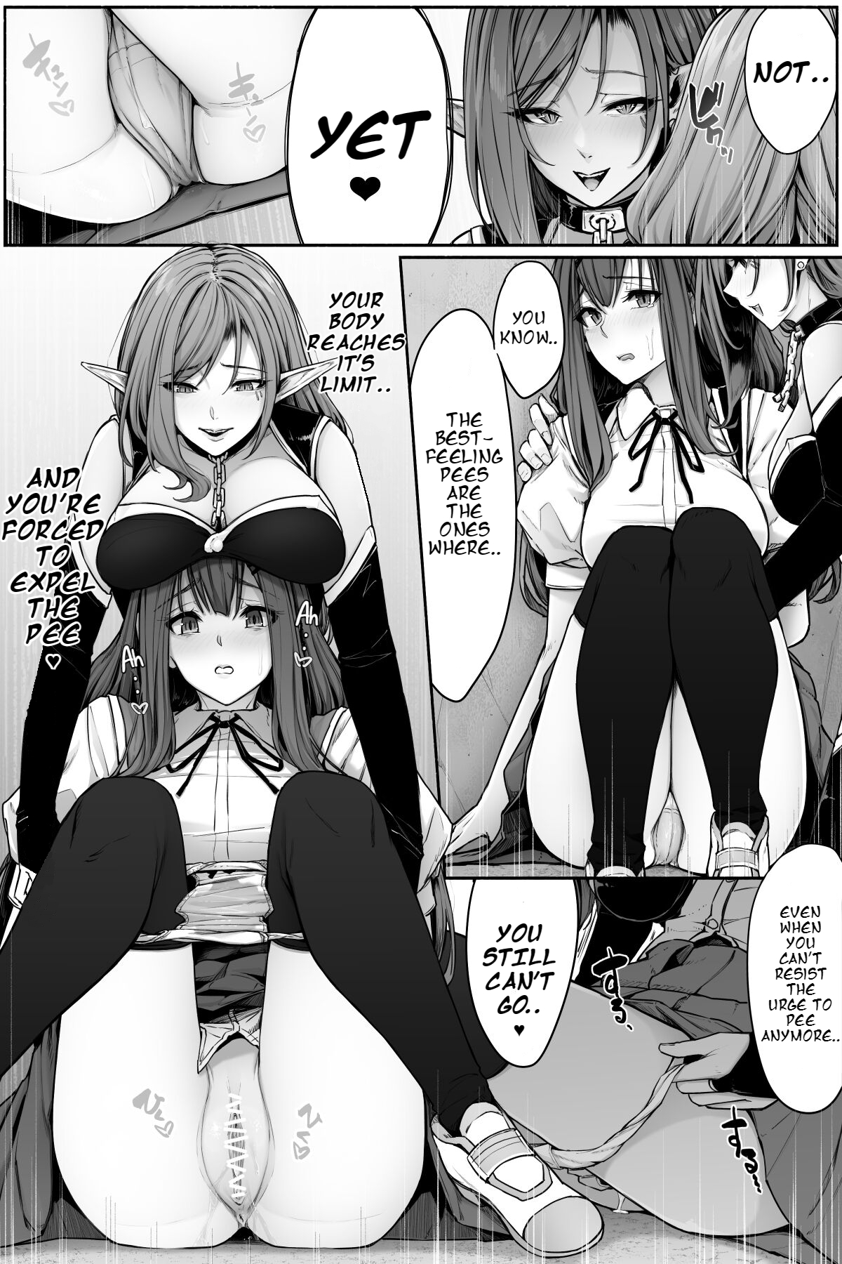 Sakyubasu ni nyōi o suwa rete oshikko sa sete moraenai! page 10 full