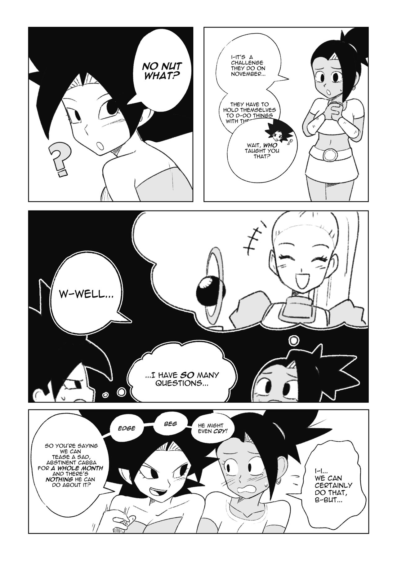 Teasing Cabba page 2 full