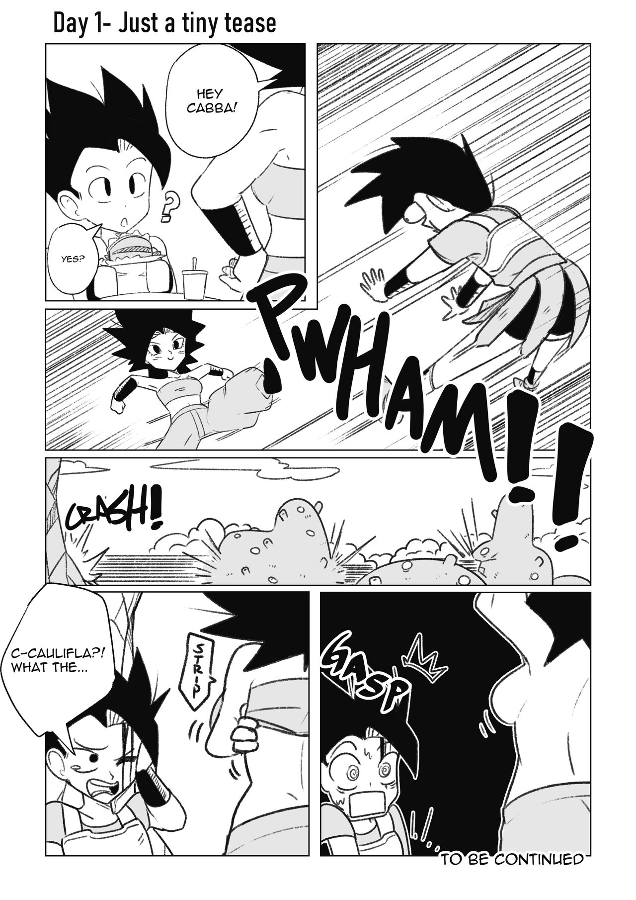 Teasing Cabba page 4 full