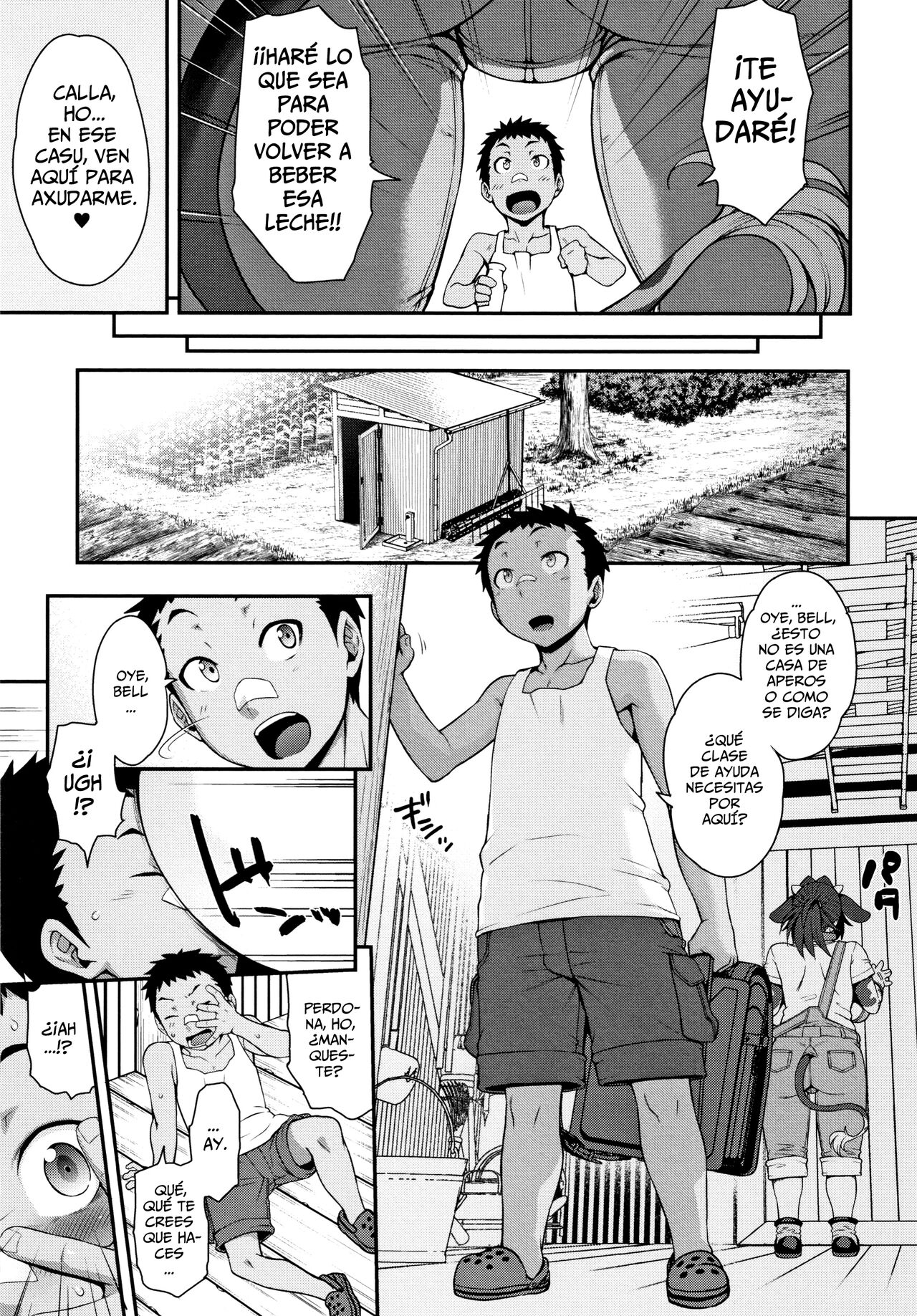 Telemonstruitas: La Vaquina Bell - Kemonokko Tsushin, Ushi Musume Bell page 5 full