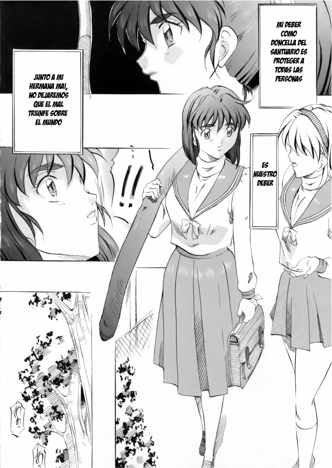 Ai &amp; Mai B・A ~shimai kugutsu niku houshi~ | Ai &amp; Mai B・A ~El servicio de las Hermanas Titere~ page 3 full