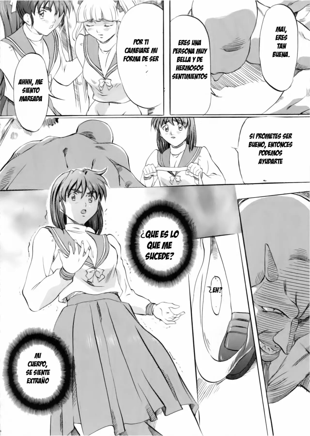 Ai &amp; Mai B・A ~shimai kugutsu niku houshi~ | Ai &amp; Mai B・A ~El servicio de las Hermanas Titere~ page 7 full