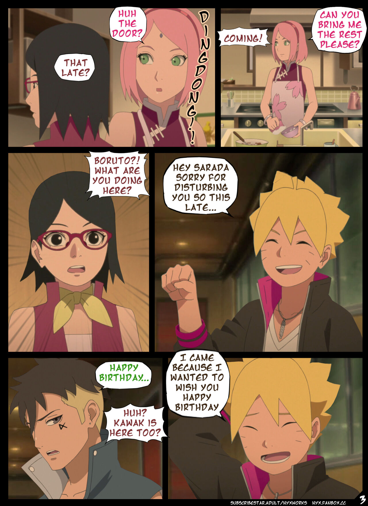 The Forgotten Birthday page 4 full