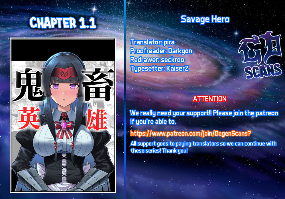 Kichiku Eiyuu | Incubus of Frustration; Savage Hero Vol.01 page 3 full
