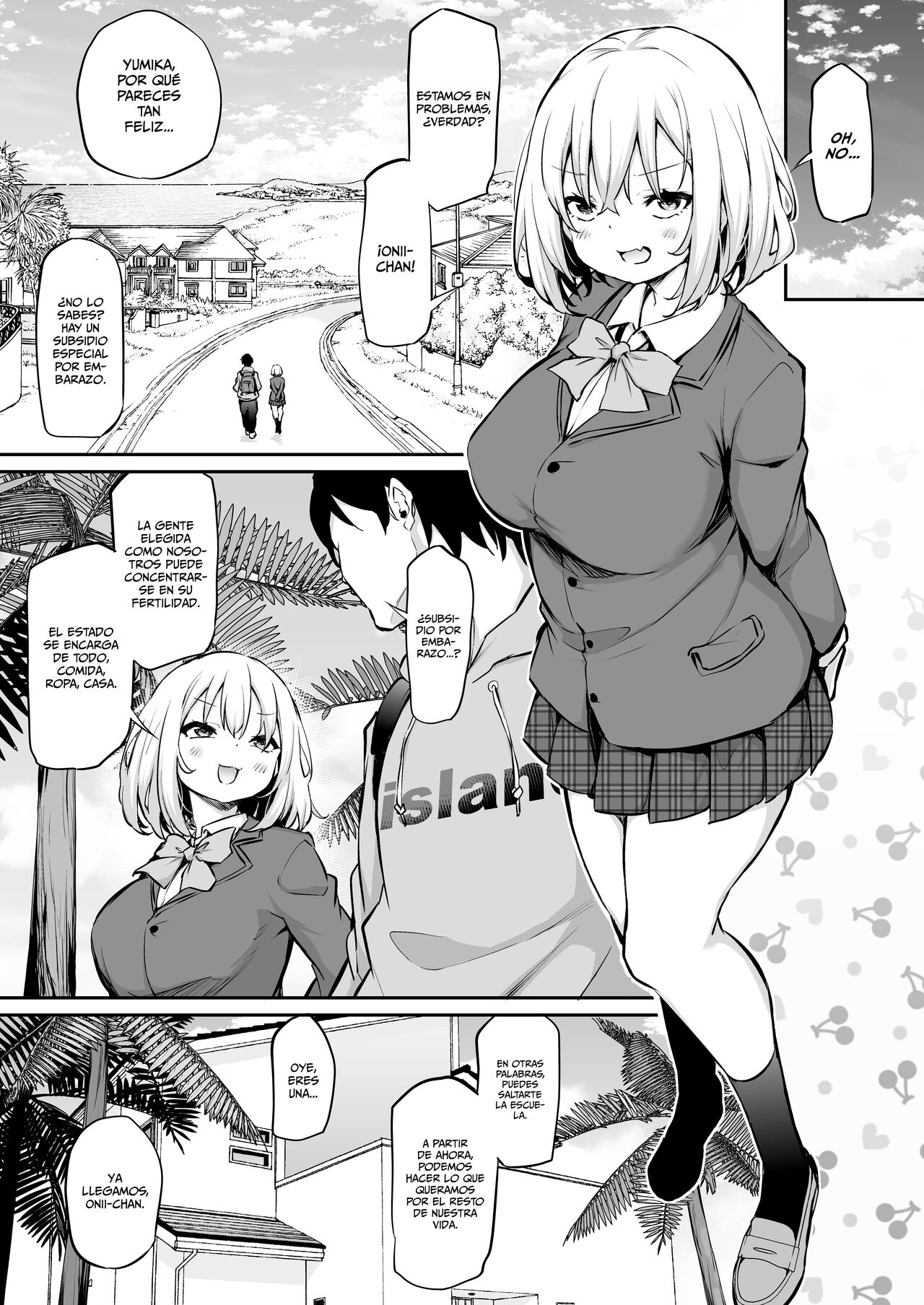 Imouto Haramasenai to Derarenai Shima | Una Isla en la que no Puedo Salir a Menos que Embarace a mi Hermana page 4 full