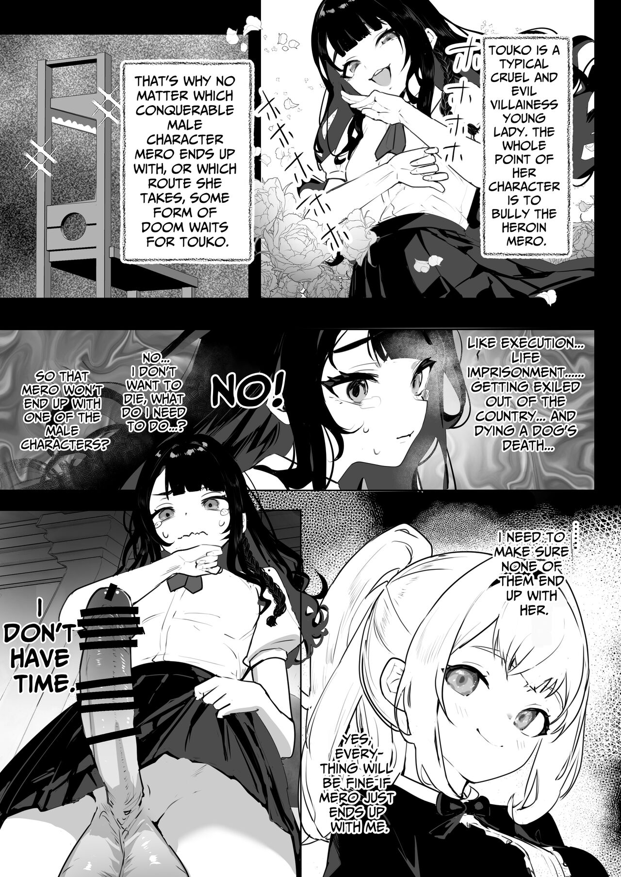 Futanari Akuyaku Reijou ni Tensei shita no de Otomege no Heroine o Kouryaku Shimasu | I've Been Reincarnated As A Futanari Villainess, So I'm Conquering The Heroine Of The Otome Game page 6 full