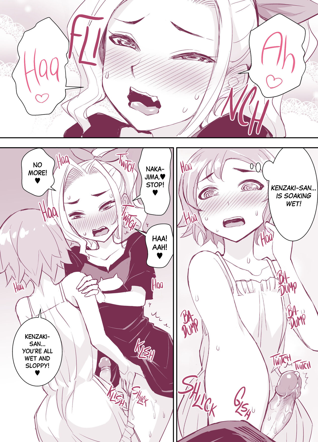 Nakajima-kun to Kenzaki-san no Sawarikko❤ | Nakajima-kun and Kenzaki-san Touching Each Other page 6 full