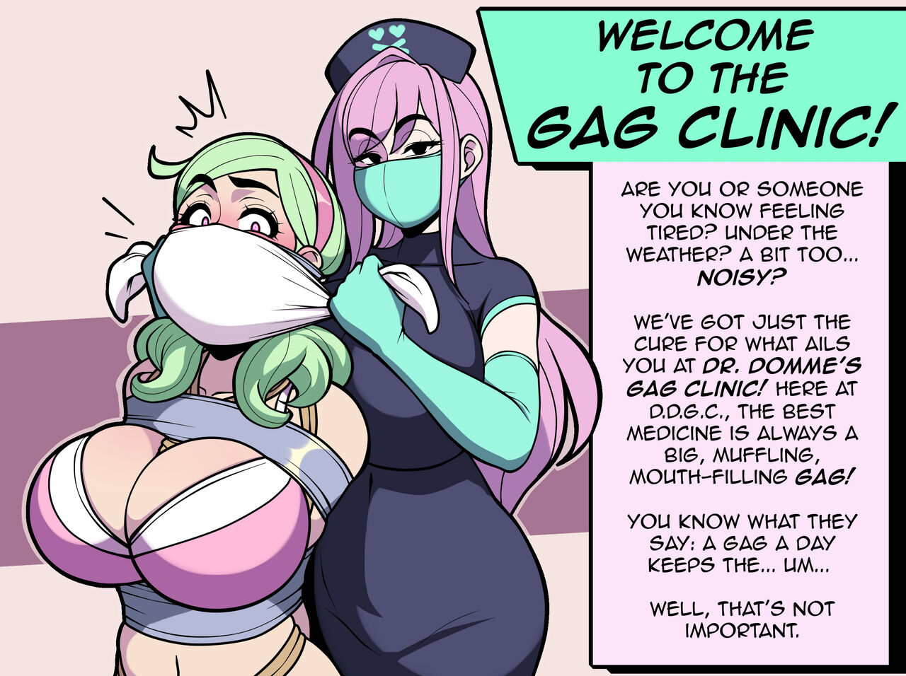 Dr. Domme's Gag Clinic page 2 full