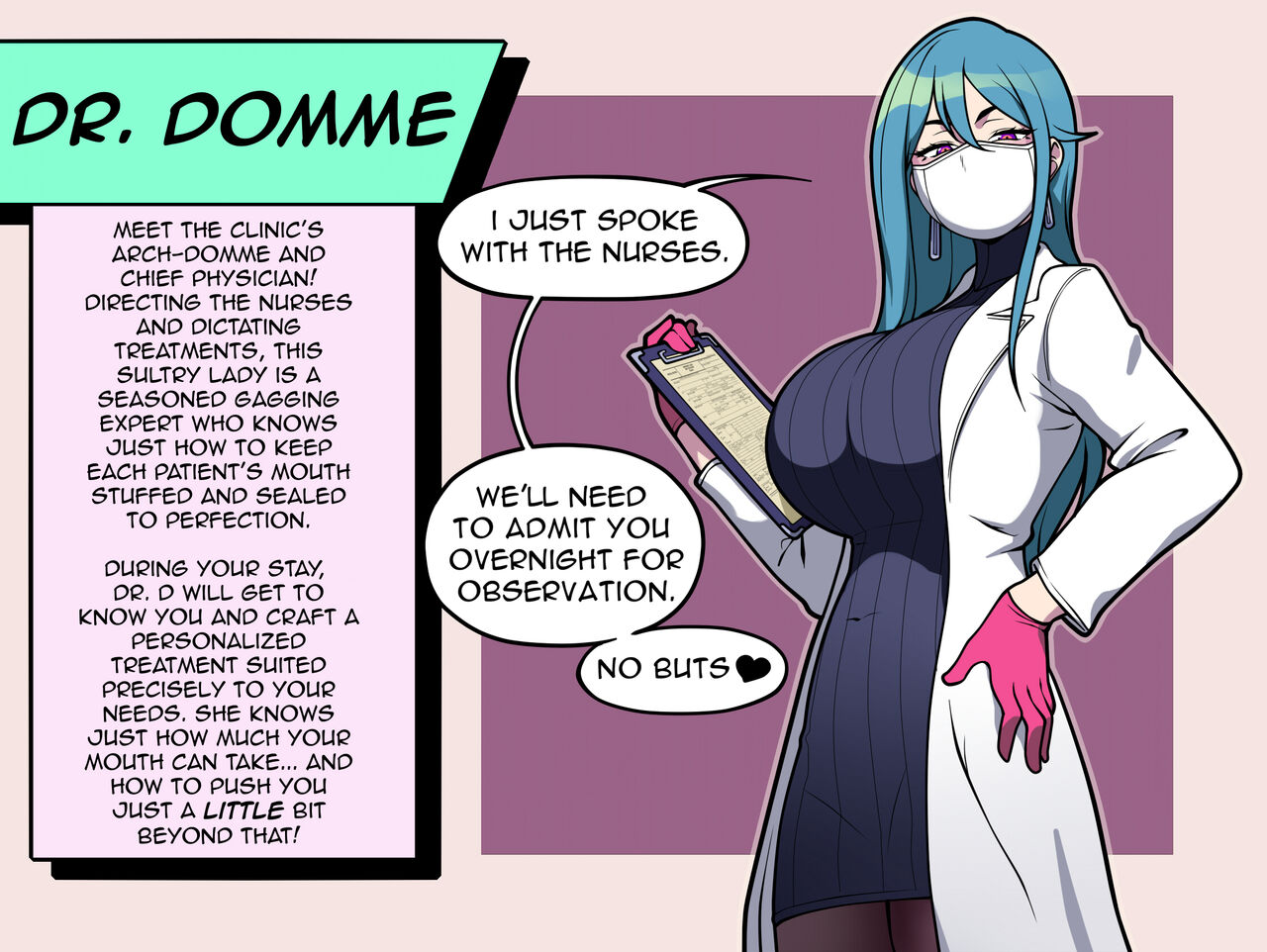 Dr. Domme's Gag Clinic page 3 full
